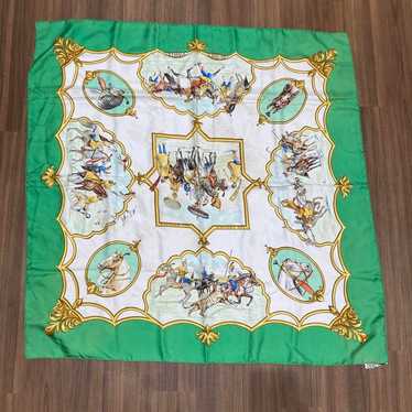 HERMES scarf Carre90 fashion bandana tag popular.