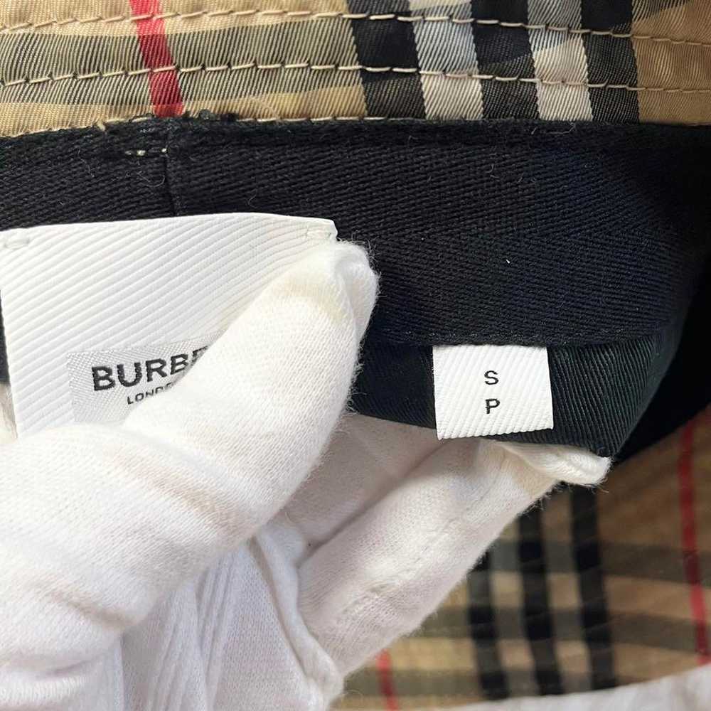 BURBERRY Bucket Hat Nova Check Vintage Check Curr… - image 10