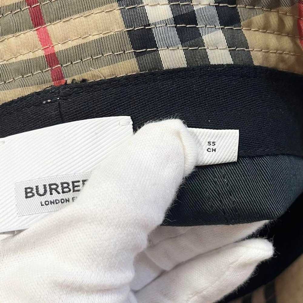 BURBERRY Bucket Hat Nova Check Vintage Check Curr… - image 11