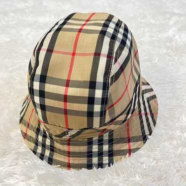 BURBERRY Bucket Hat Nova Check Vintage Check Curr… - image 1