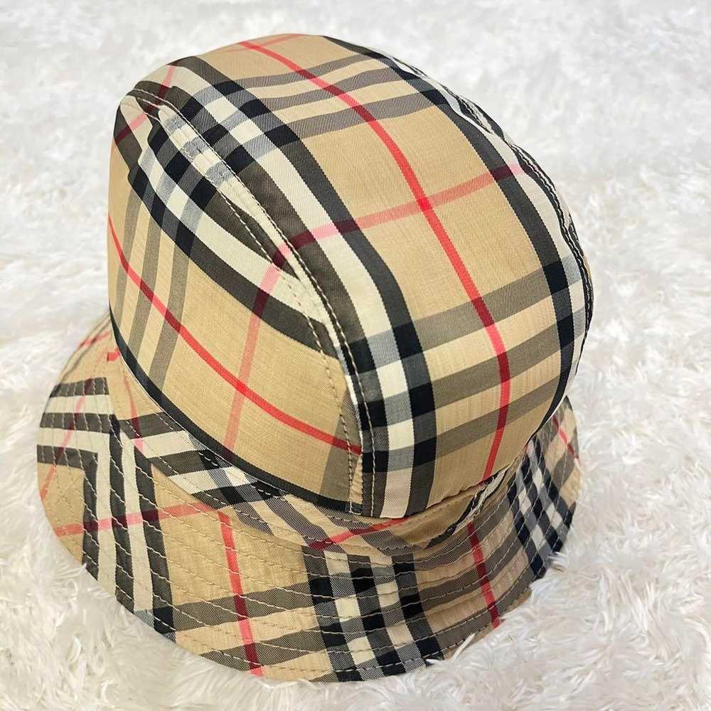 BURBERRY Bucket Hat Nova Check Vintage Check Curr… - image 2