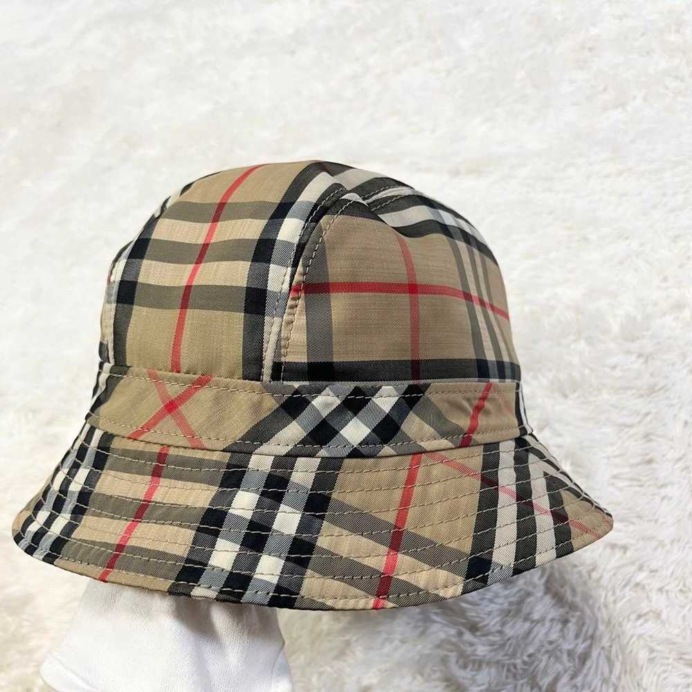 BURBERRY Bucket Hat Nova Check Vintage Check Curr… - image 3