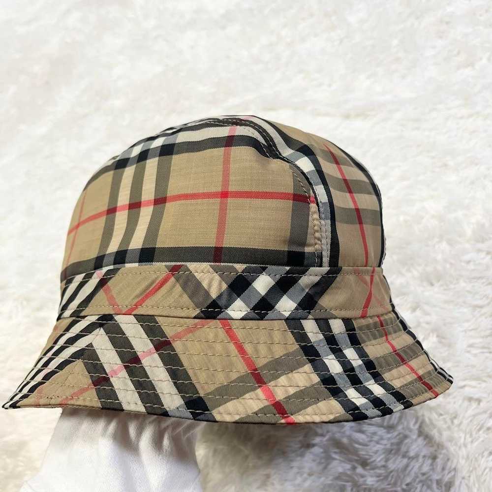 BURBERRY Bucket Hat Nova Check Vintage Check Curr… - image 4