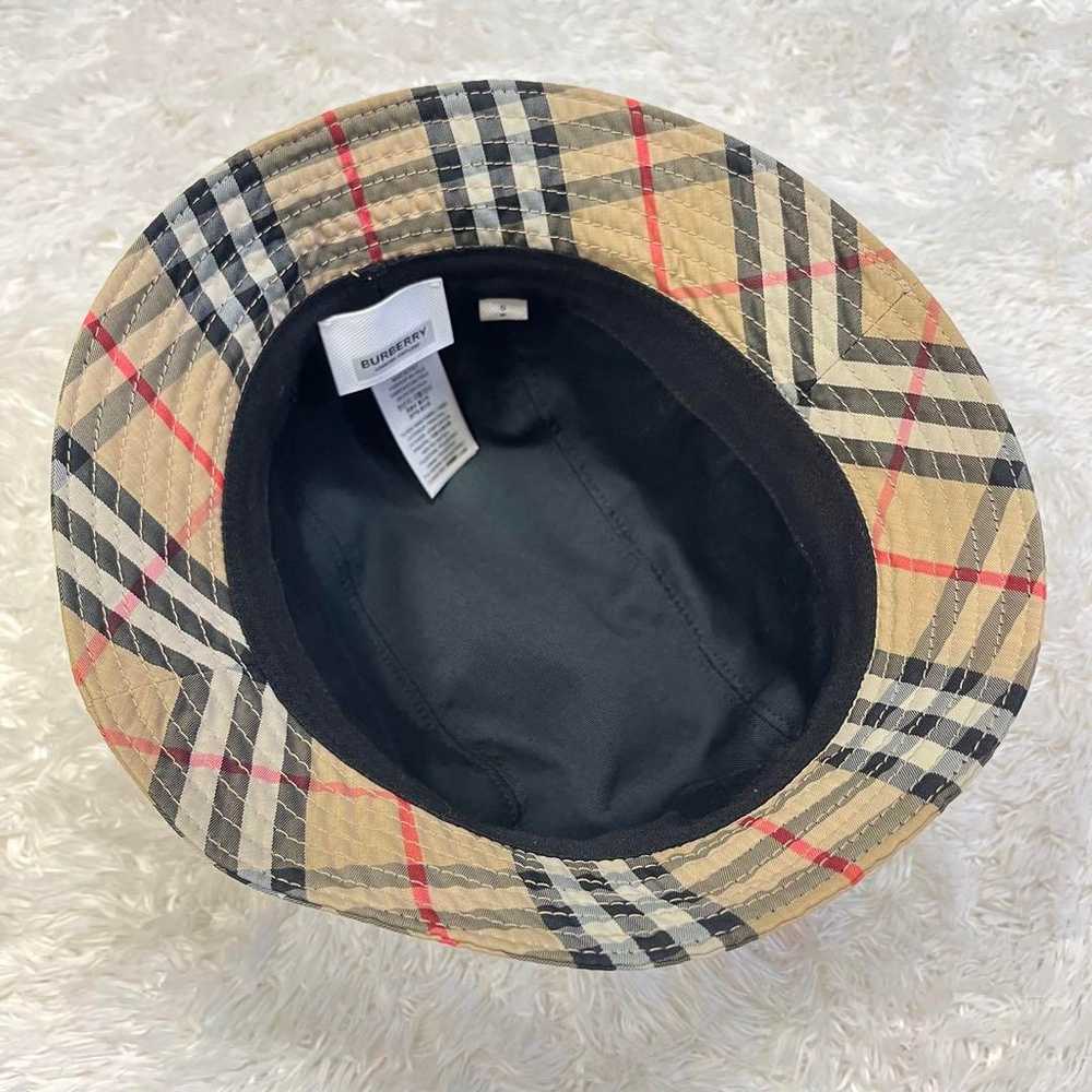 BURBERRY Bucket Hat Nova Check Vintage Check Curr… - image 5