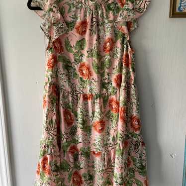 Jodifl pink floral dress