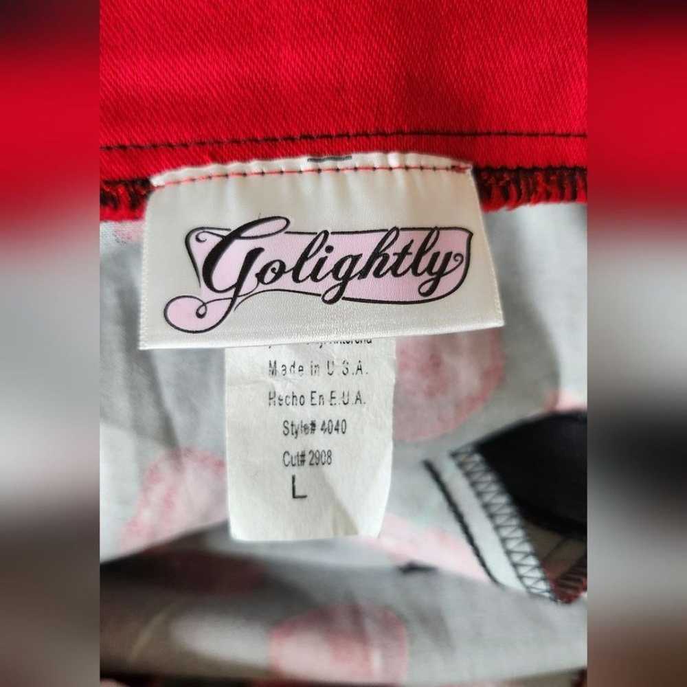 Pinup Couture Go lightly women's red vintage retr… - image 7