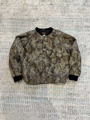 Camo × Vintage Vintage camo bomber jacket