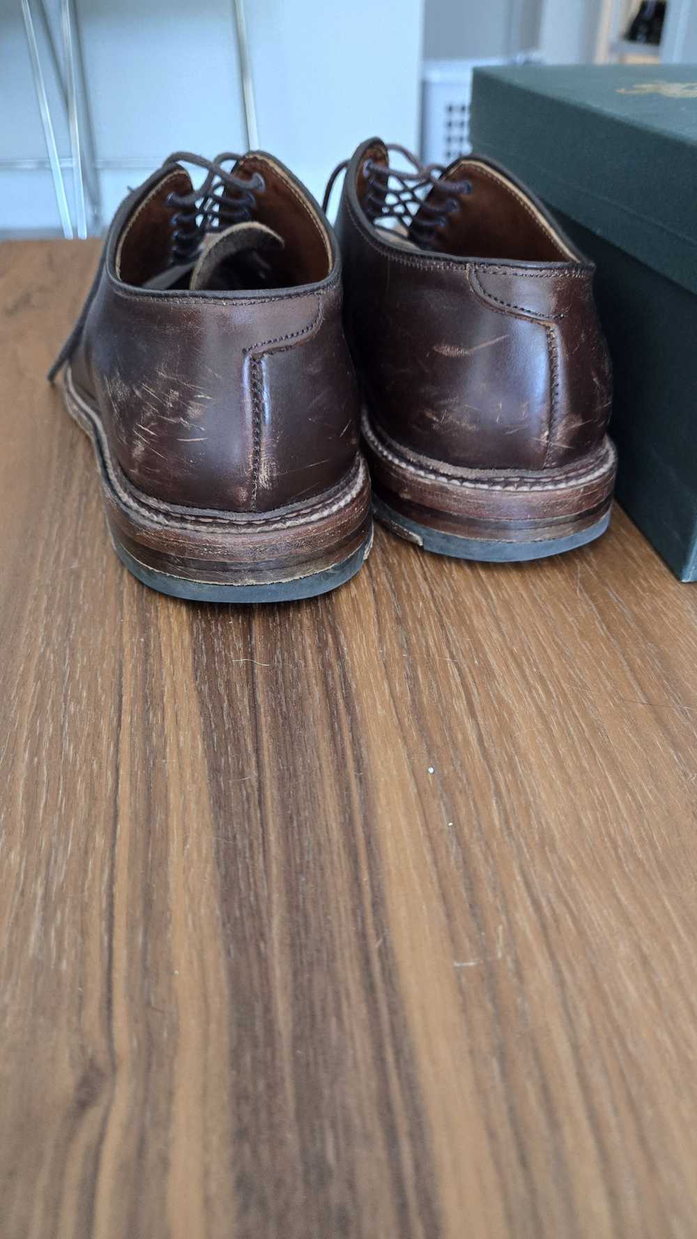 Alden 29364F Brown Chromexcel Plain Toe Blucher - image 4