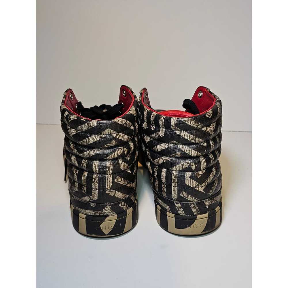 Gucci Leather high trainers - image 4