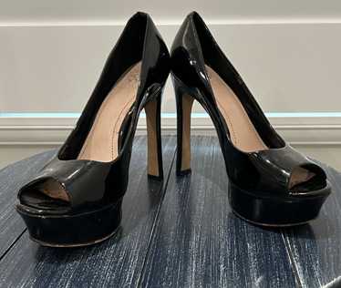 Vince Camuto Vince Camuto Patent Leather Peep Toe… - image 1