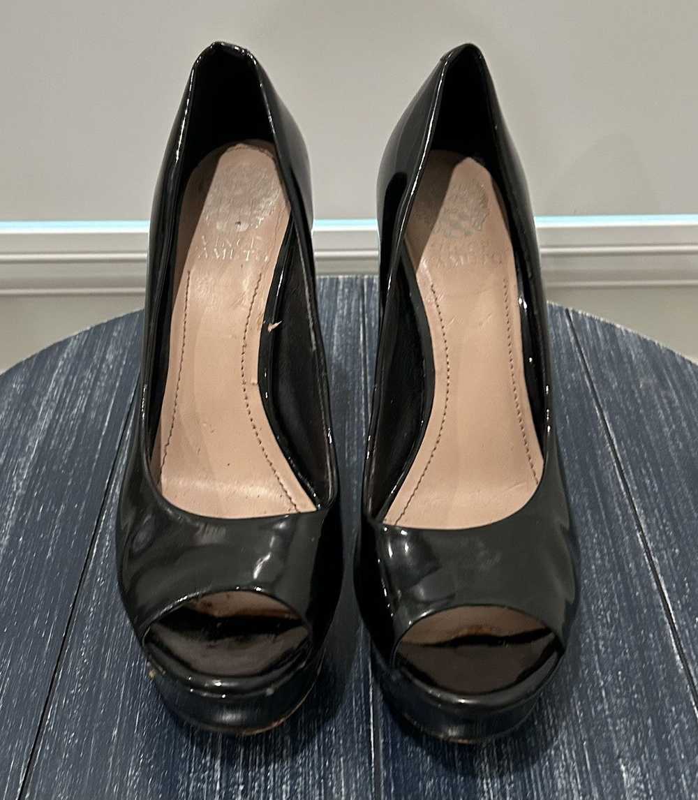 Vince Camuto Vince Camuto Patent Leather Peep Toe… - image 2