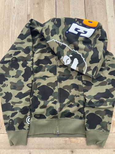 Bape Bape Full Zip Ape Head