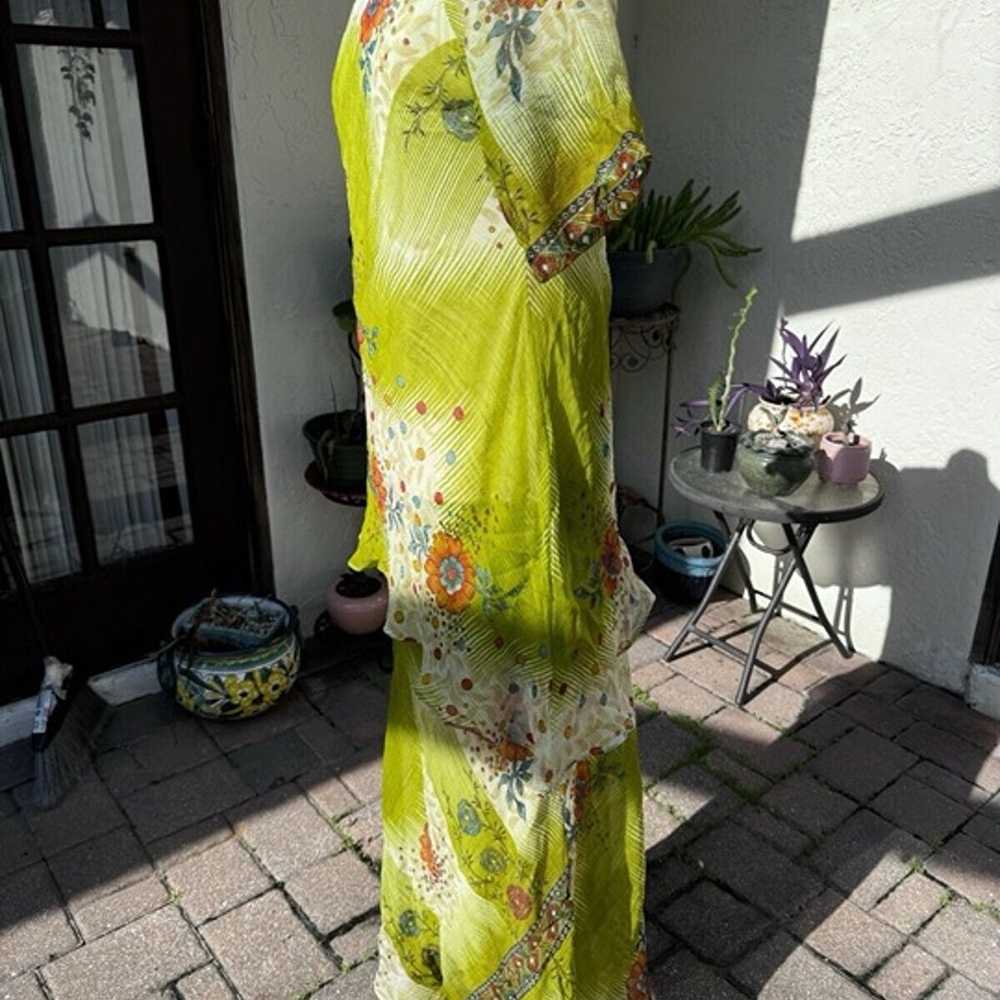 Vintage Jessica Taylor Flowy Dress Sz M - image 7