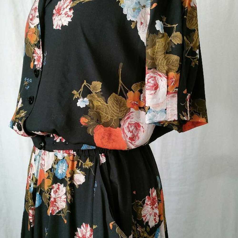 Vintage item ★ Ingeborg Floral One-piece - image 3