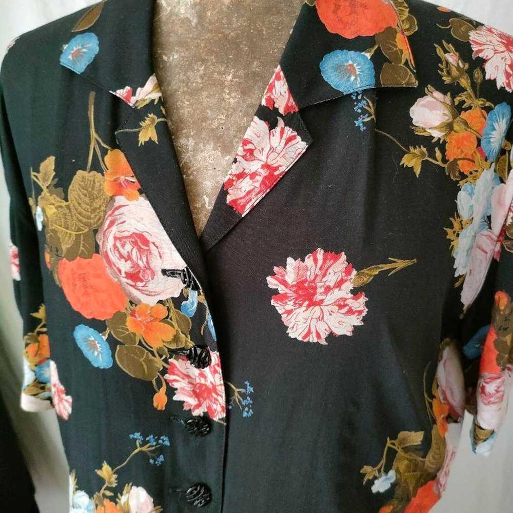 Vintage item ★ Ingeborg Floral One-piece - image 8