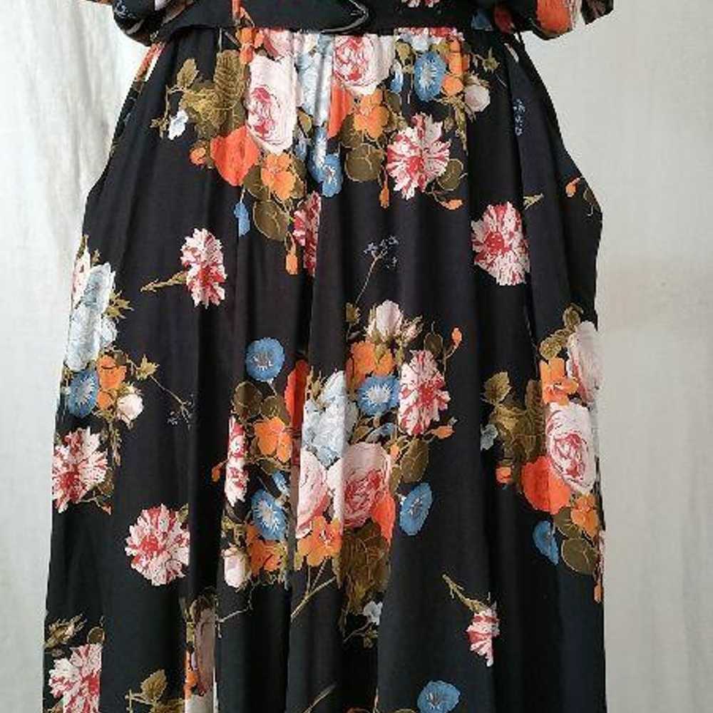 Vintage item ★ Ingeborg Floral One-piece - image 9