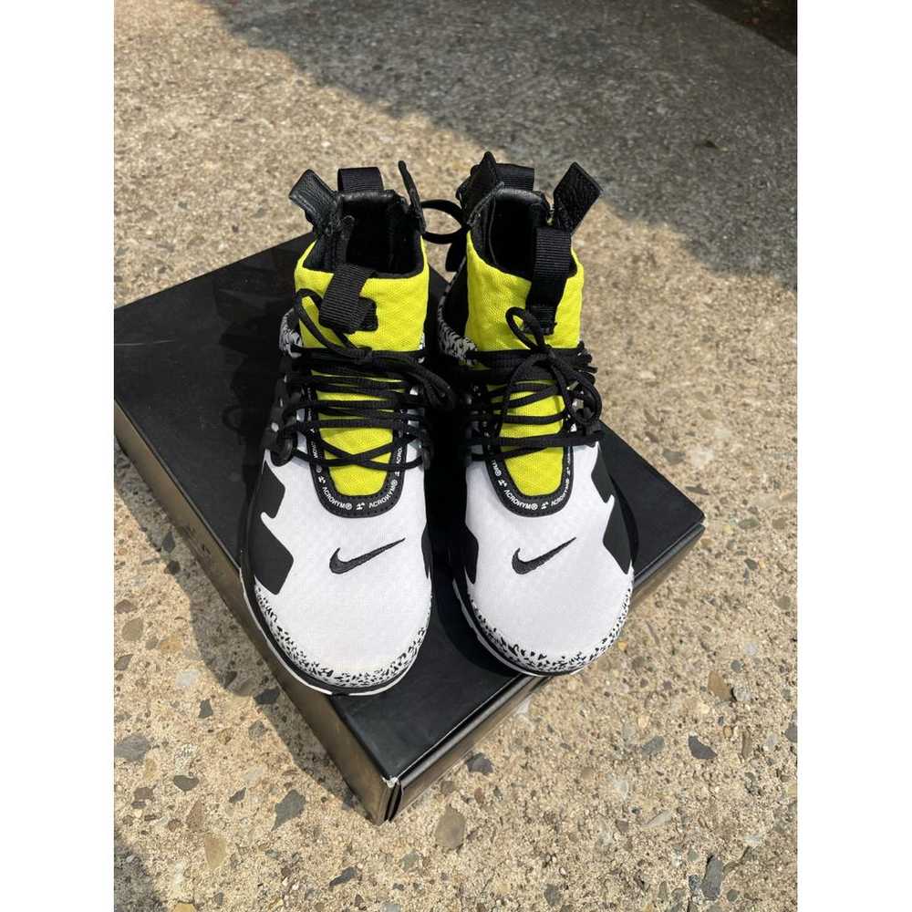 Nike x Acronym Air Presto cloth high trainers - image 4