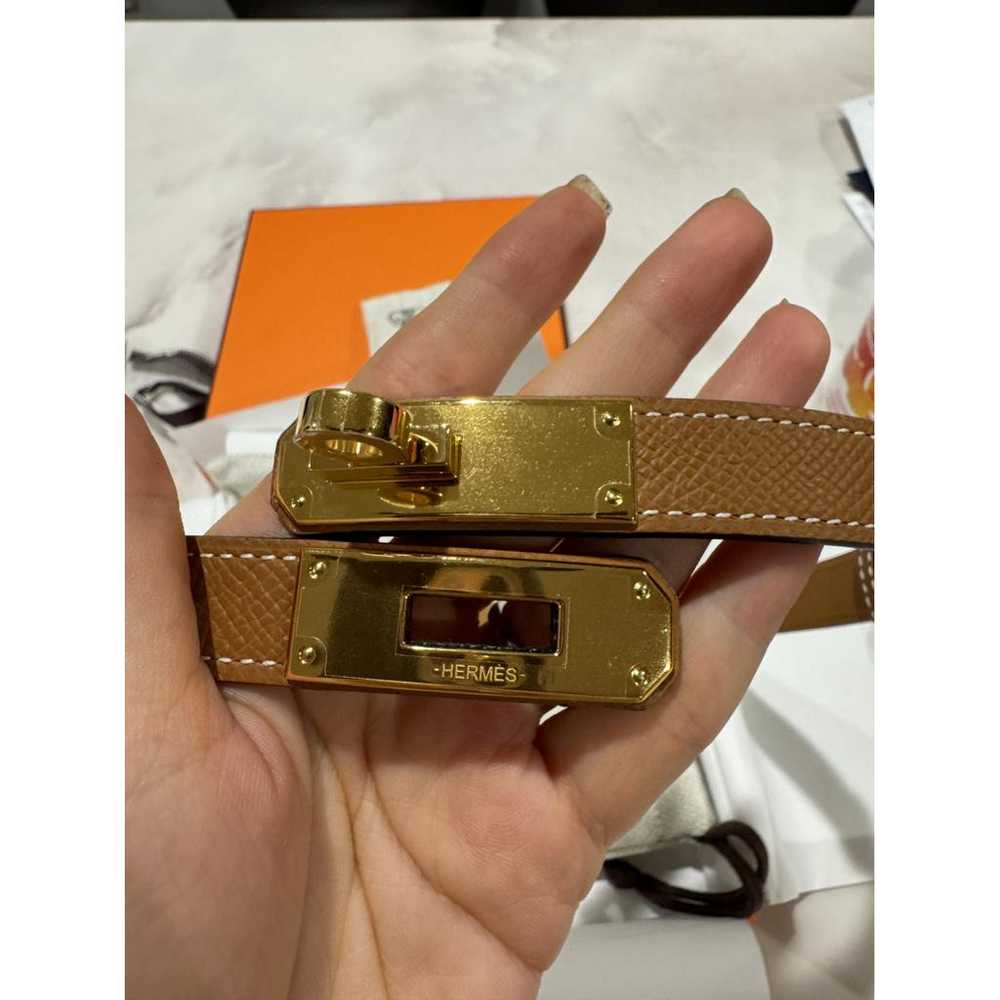 Hermès Kelly leather belt - image 2