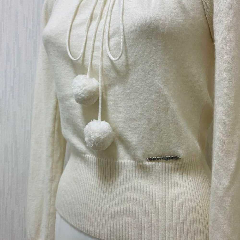 Excellent condition, rare Courrèges logo knit woo… - image 3