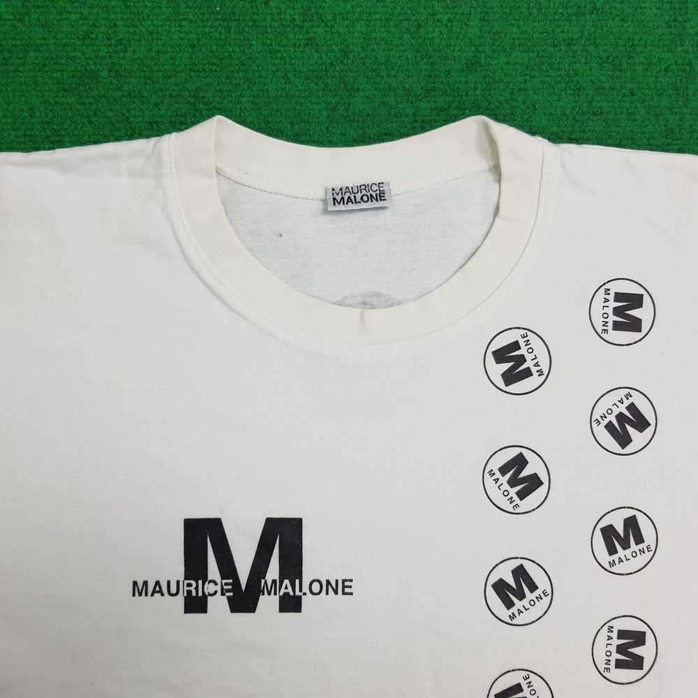 Designer Maurice Malone Japanese Brand T-shirt - image 2