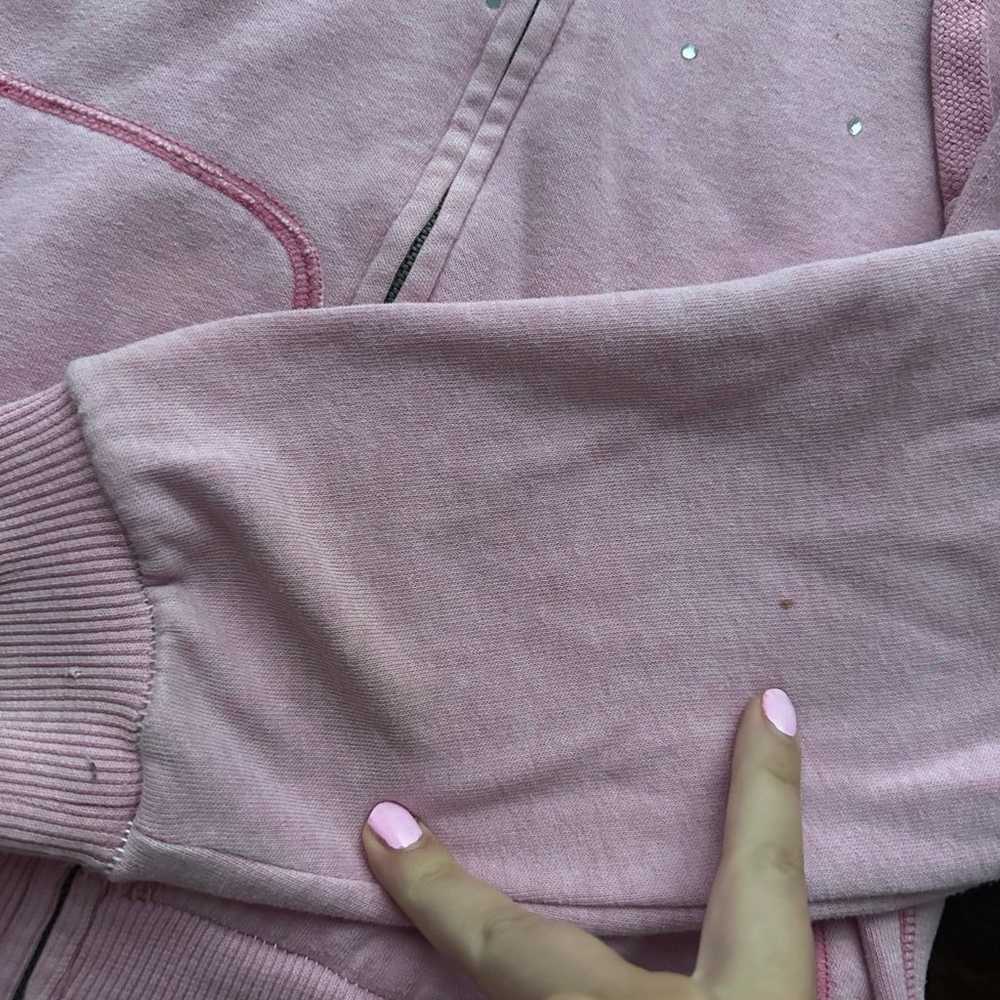 Vintage Pink Zip Up - image 3