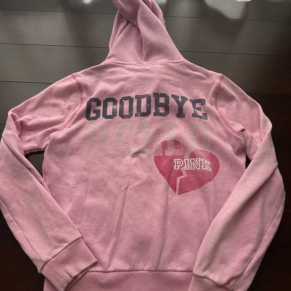 Vintage Pink Zip Up - image 6