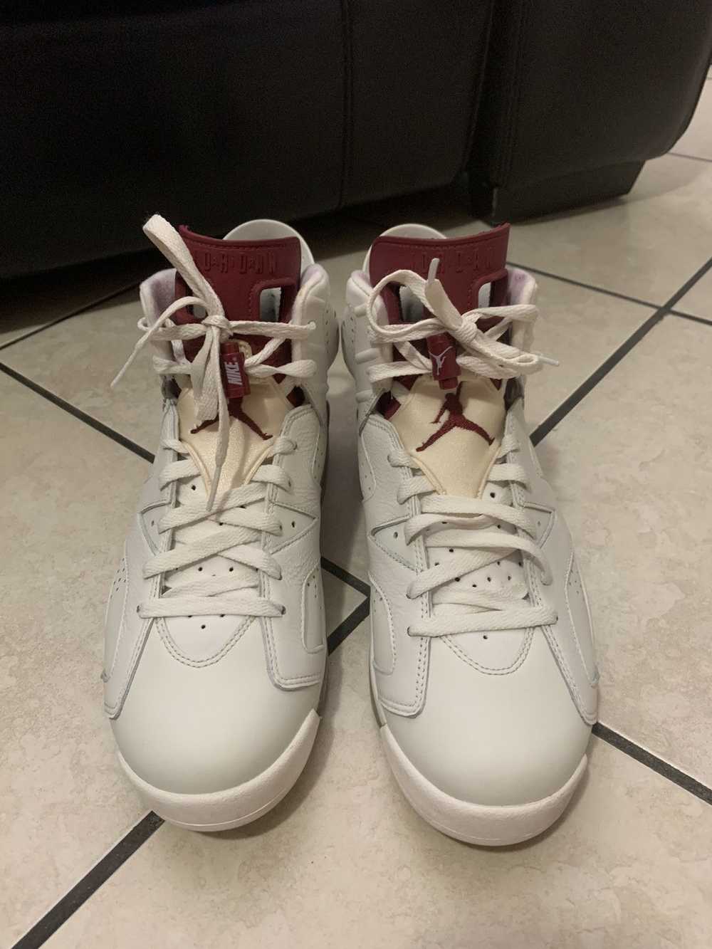 Jordan Brand × Nike Air Jordan Retro 6 Maroon - image 2