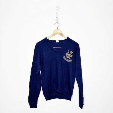 VINTAGE HIGH SCHOOL CONCERT CHOIR SWEATER navy bl… - image 1