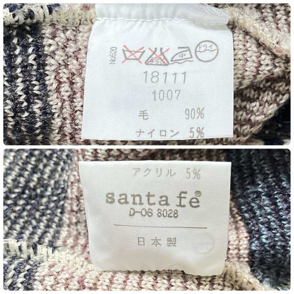 santafe Design Knit Multi-color Patterned Knit Sw… - image 9