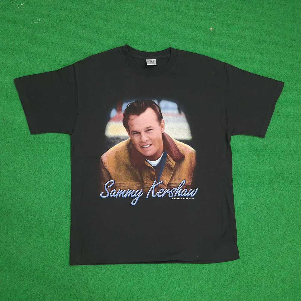 Vintage 90's Sammy Kershaw Tour Tshirt - image 1