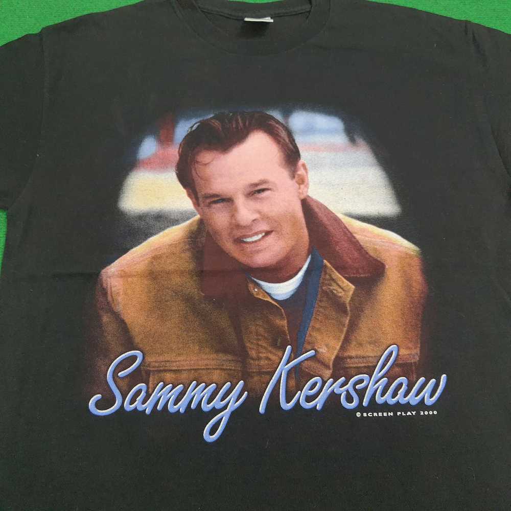 Vintage 90's Sammy Kershaw Tour Tshirt - image 2