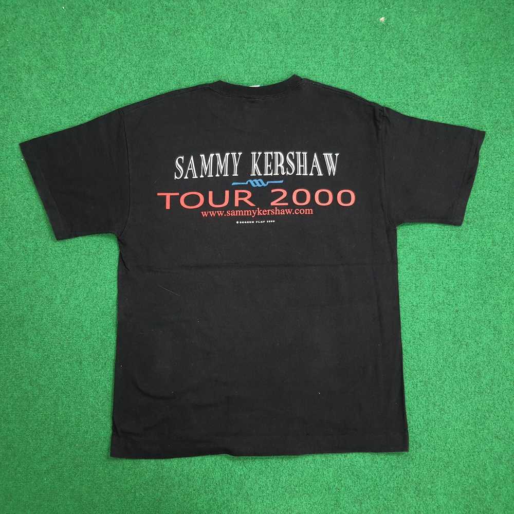 Vintage 90's Sammy Kershaw Tour Tshirt - image 3