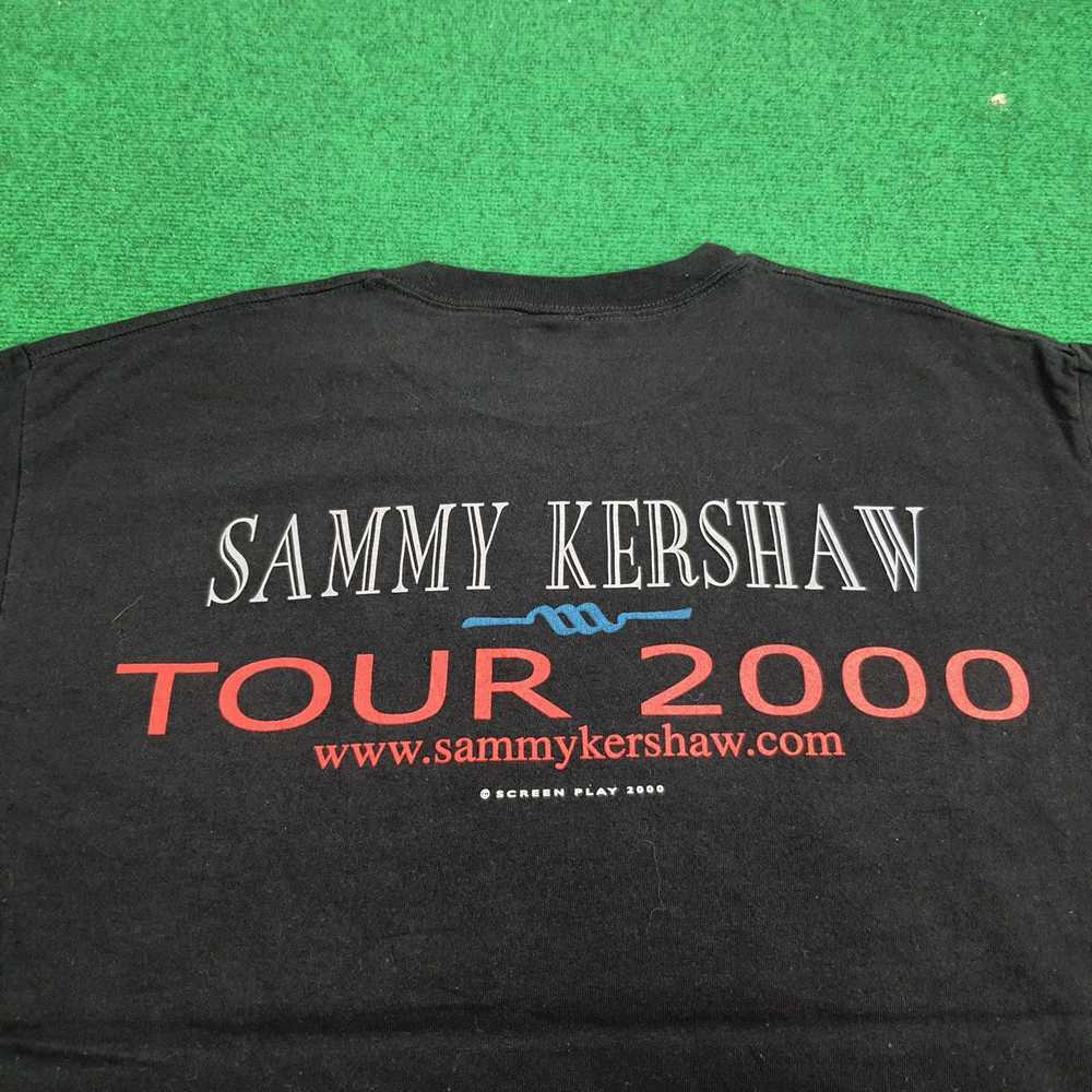 Vintage 90's Sammy Kershaw Tour Tshirt - image 4