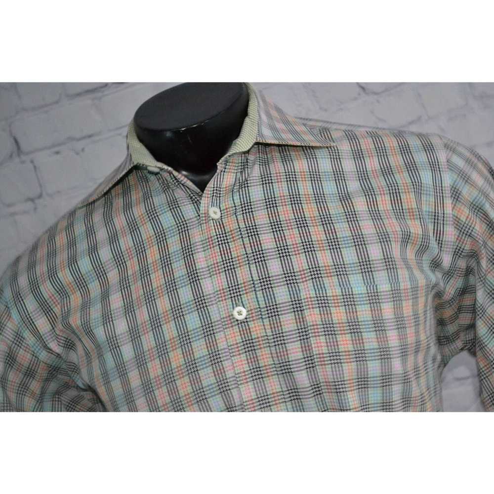 Bugatchi Bugatchi Uomo Dress Shirt Mens Size Medi… - image 4