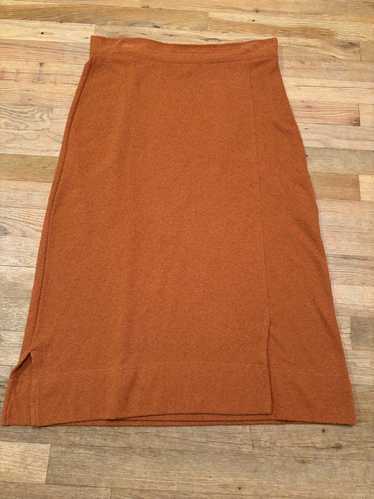 ATELIER DELPHINE Soft Coppery Brown Skirt (L) |…