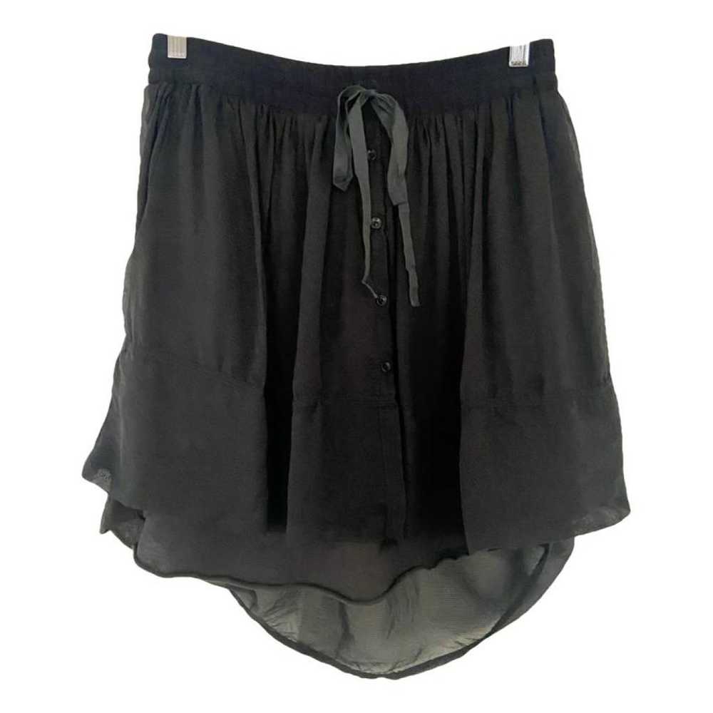 Raquel Allegra Silk mini skirt - image 1