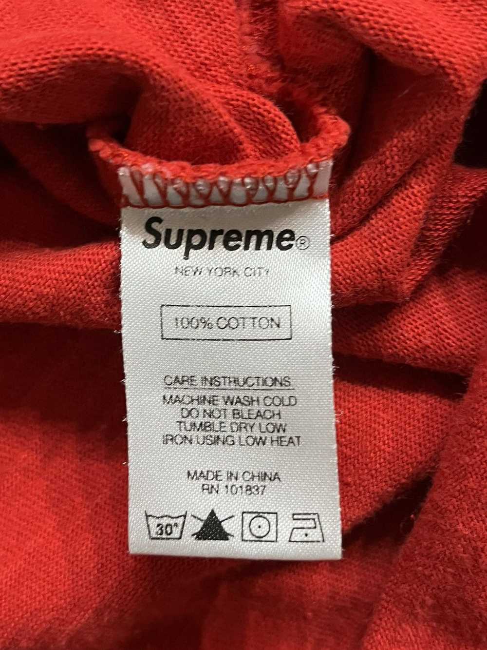 Supreme Supreme Cut Logo Tee - image 5