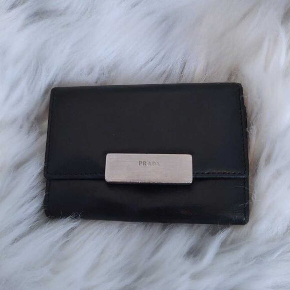 Prada Prada leather keyholder compact VGUC - image 1