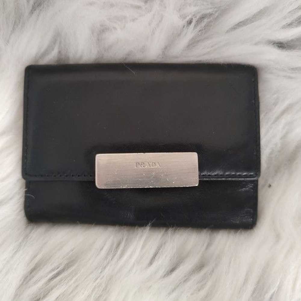 Prada Prada leather keyholder compact VGUC - image 9