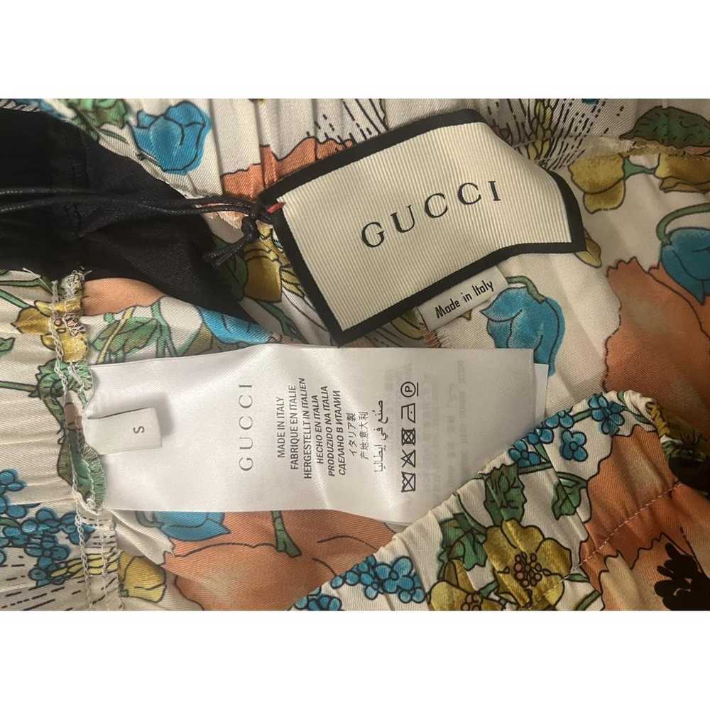 Gucci Silk slim pants - image 10