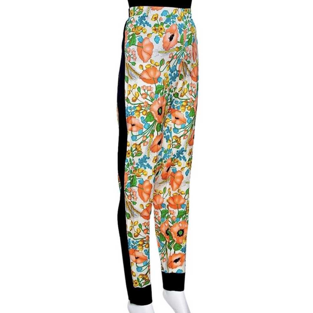 Gucci Silk slim pants - image 2