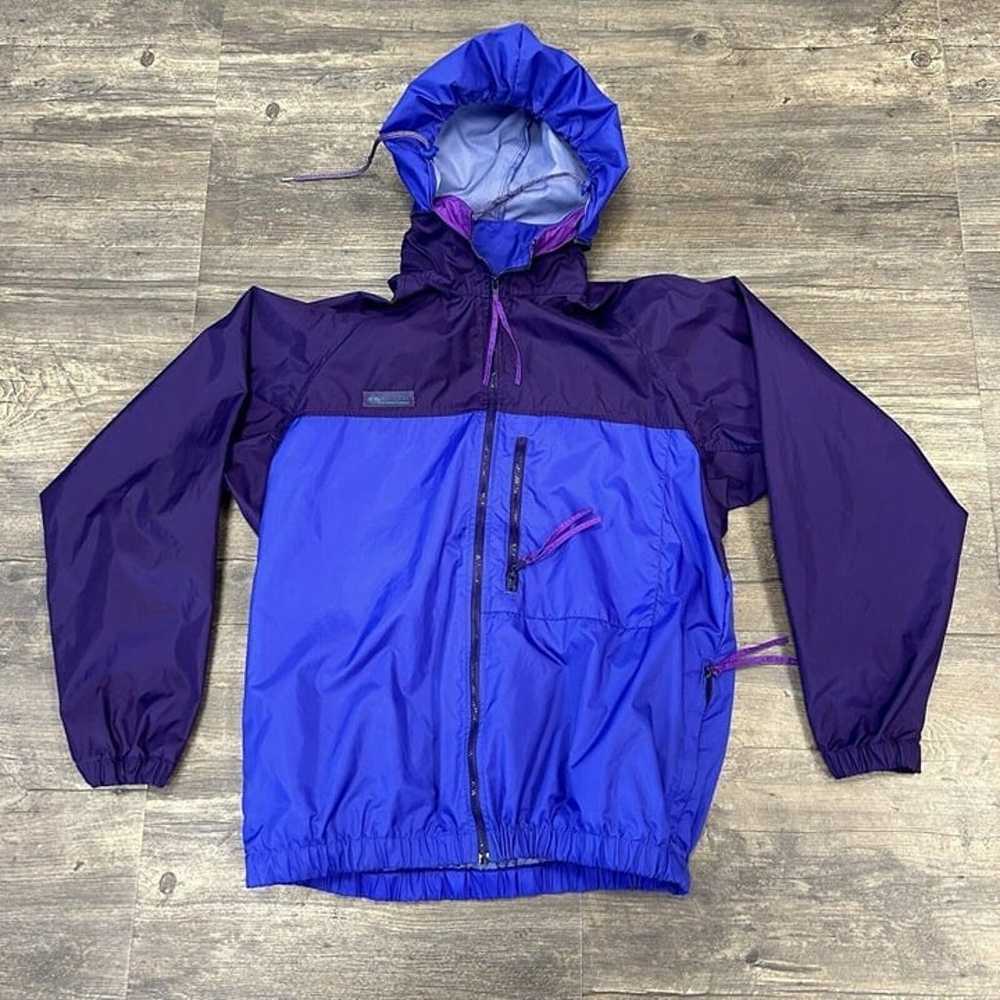 Vintage Columbia Full Zip Windbreaker Jacket Wome… - image 3