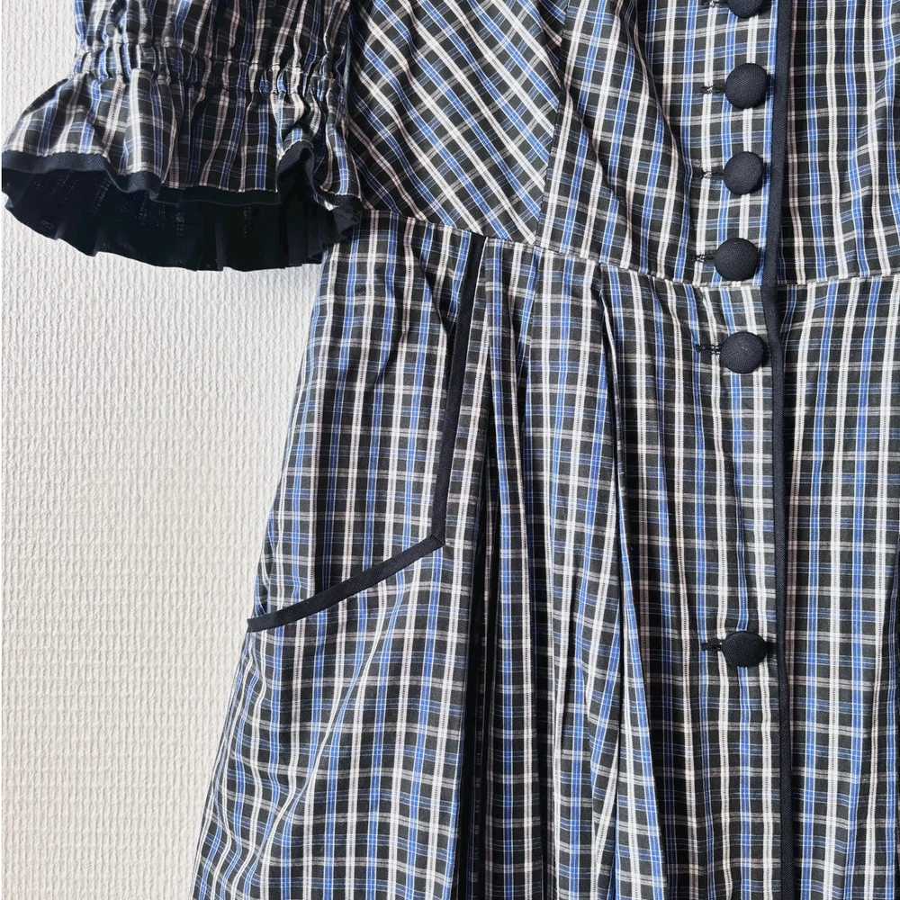 Austrian Folk Dress in Dark Blue - image 5