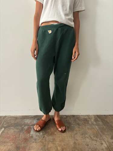 60s/70s Green Russell Sweatpants