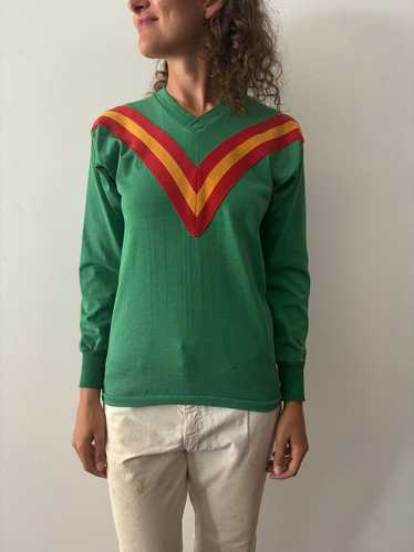 60s/70s Green Soccer Jersey