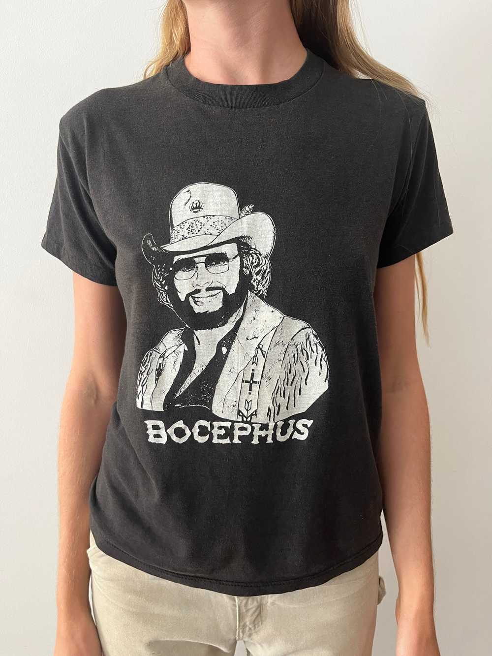 Hank Williams Jr 1986 tee - image 1