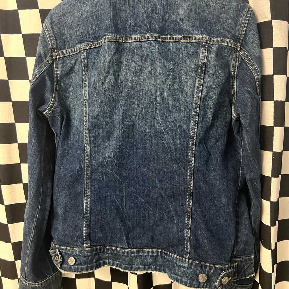 J.Crew Distressed Jean Jacket - image 10