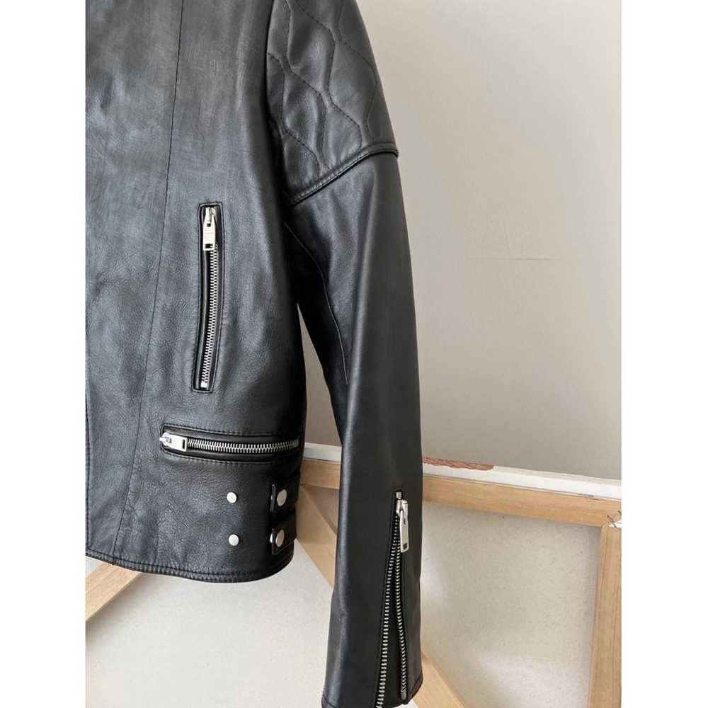 Balenciaga Leather jacket - image 4