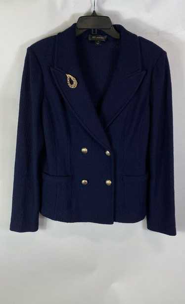 St John Blue Blazer - Size 12