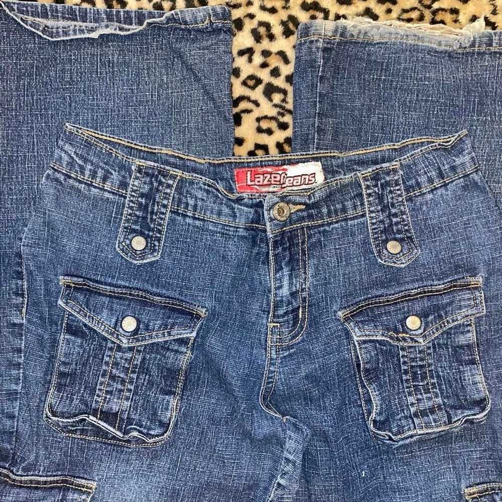 Rare Vintage Lazer denim Jeans - image 5